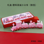 Christmas Train Merry Christmas Decorations Home Decor 2024 Cristmas Ornament Xmas Noel Gifts Happy New Year 2025