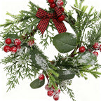 Candle Wreath Christmas Centerpieces