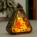 Christmas Decorations Retro Night Light Glow Gifts Window Display Desk Accessories Atmosphere Lantern