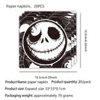 Halloween Jack Skellington Tableware Set