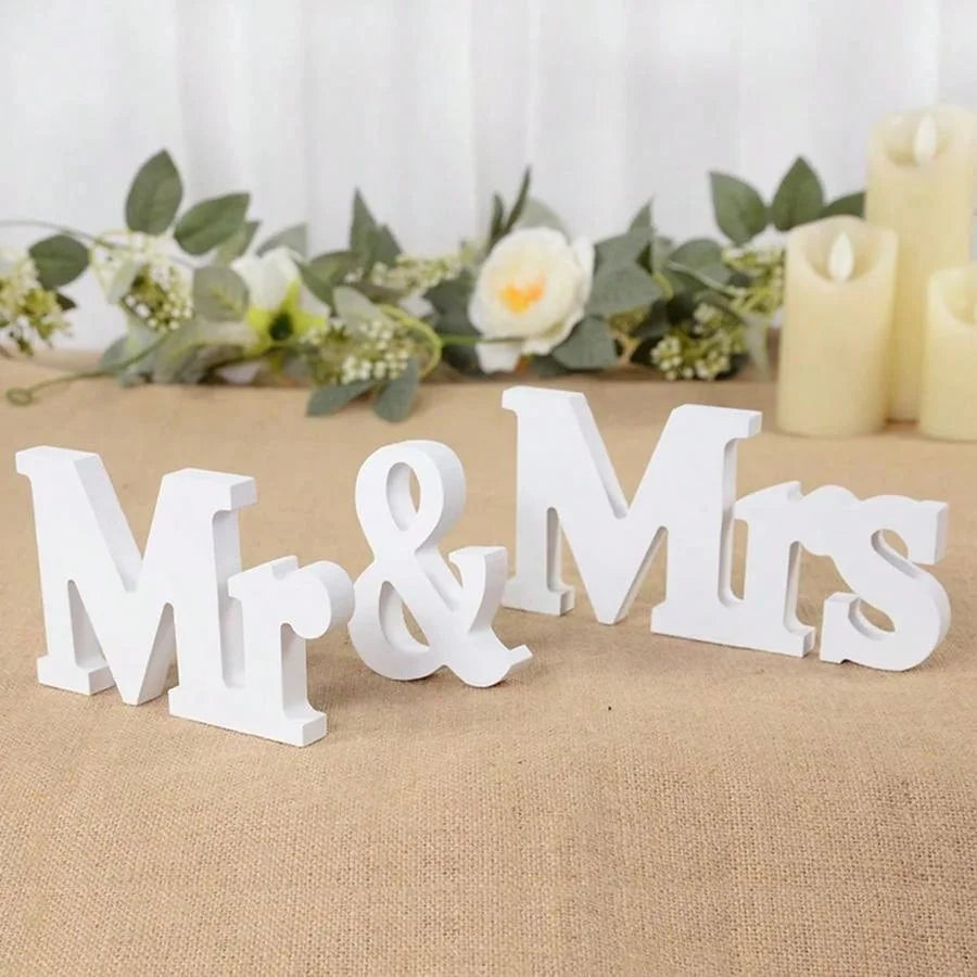Wooden Desktop Ornaments Letters