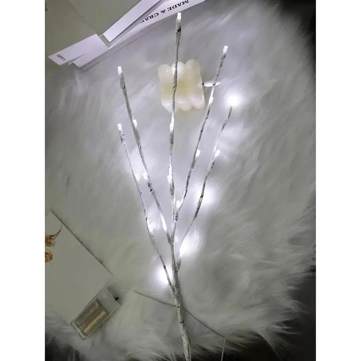 White Birch Branch LED