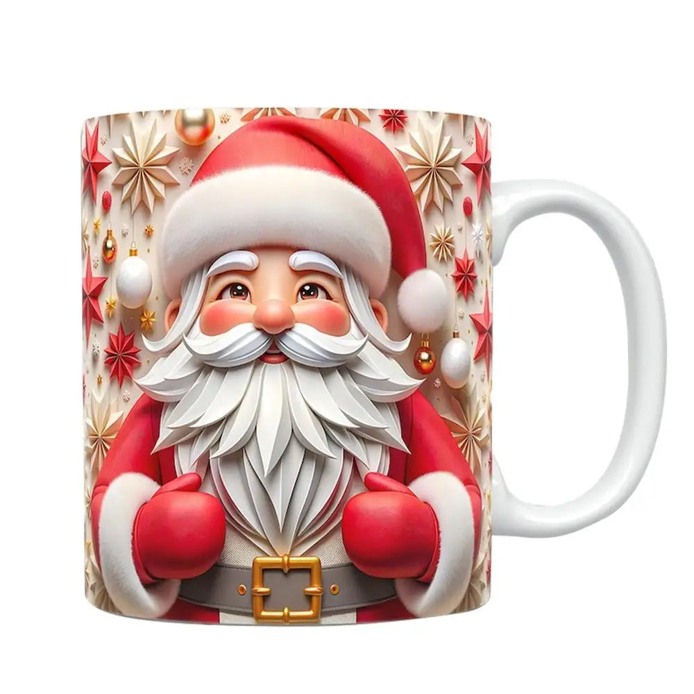 Christmas Mug Santa Mousse