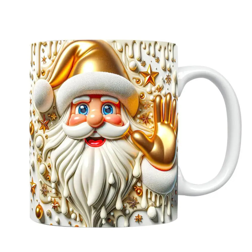 Christmas Mug Santa Mousse