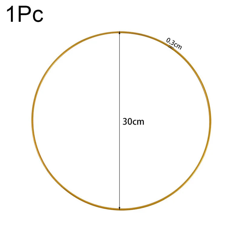 Gold Wreath Wooden Base