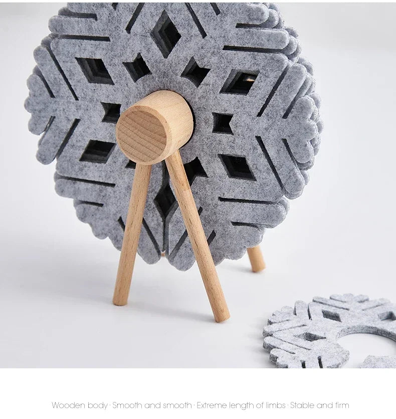 Absorbent Elk Felt Coasters