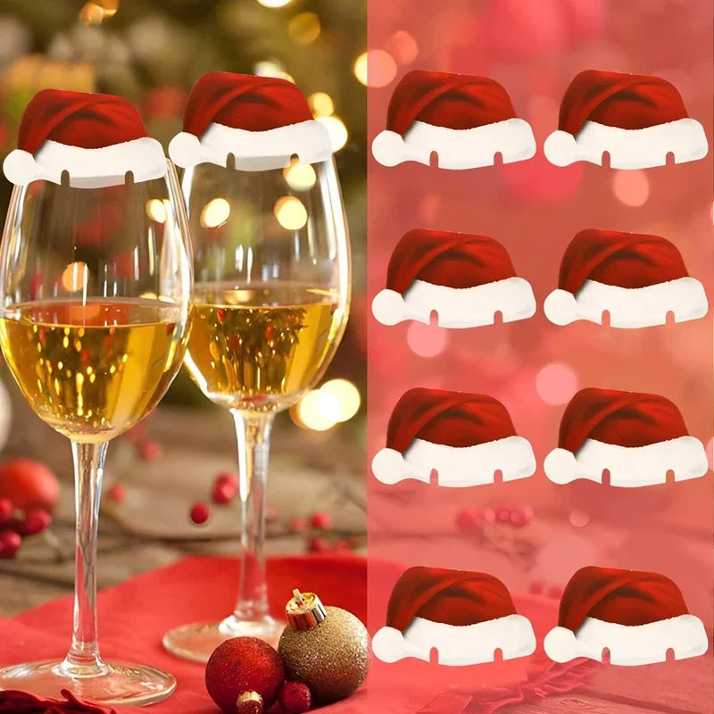 Christmas Santa Wine Hat