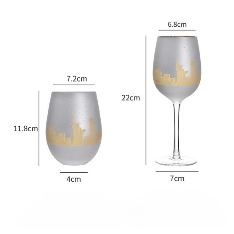 Christmas Glass Wine cup / Mule