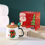 Christmas gift Set with Spoon and Lid