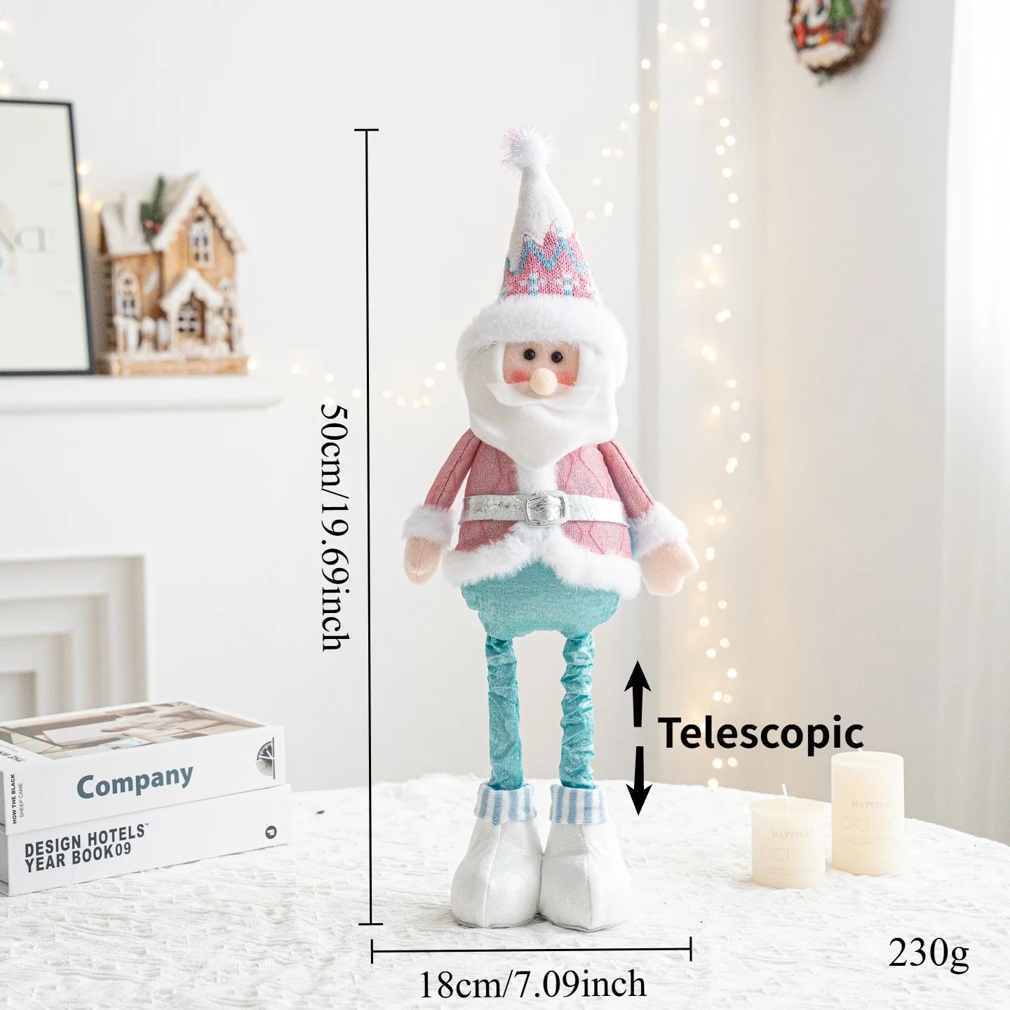 Christmas decorations - Santa Claus, snowmen, and reindeer, holiday decorations for Christmas, birthday parties, and holidays