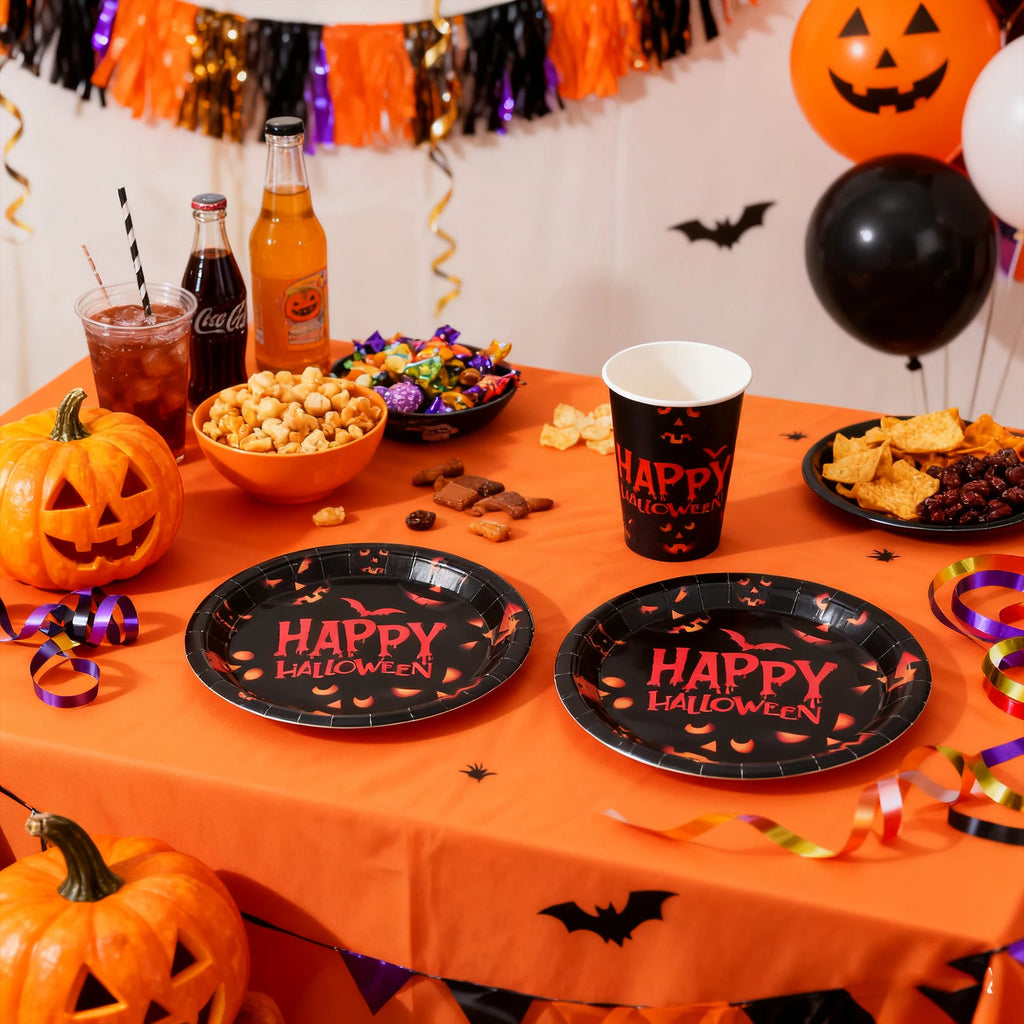 Halloween Spooky Disposable Tableware