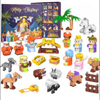 Christmas Advent Calendar Gift Box Diy Nativity