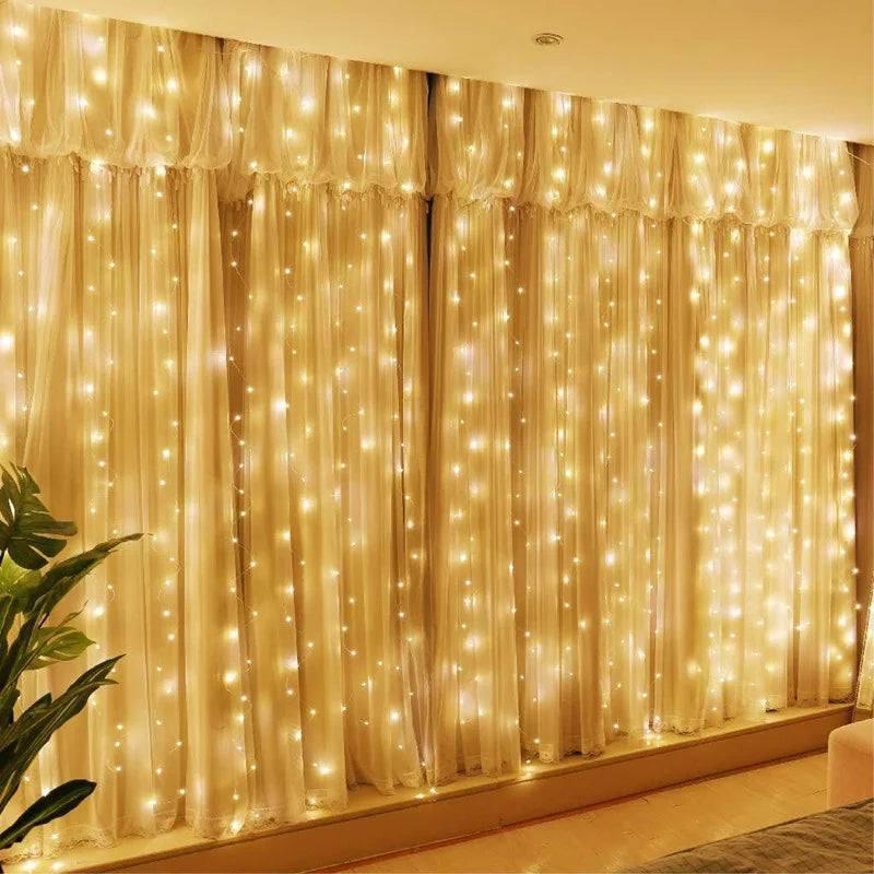 Solar LED light Outdoor curtain