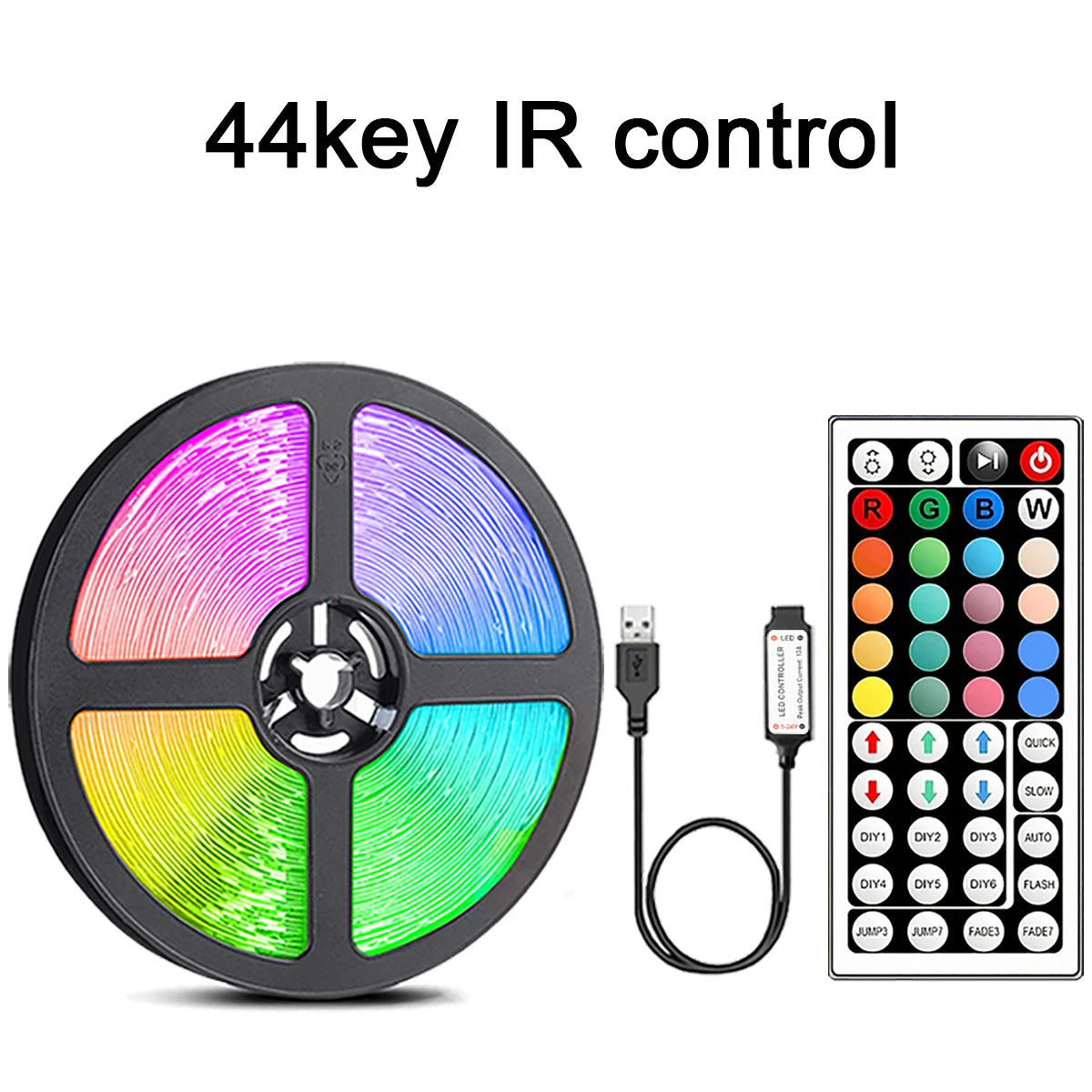 Led Strip Lights with 44 Key Remote Control 1m 5m 10m 20m