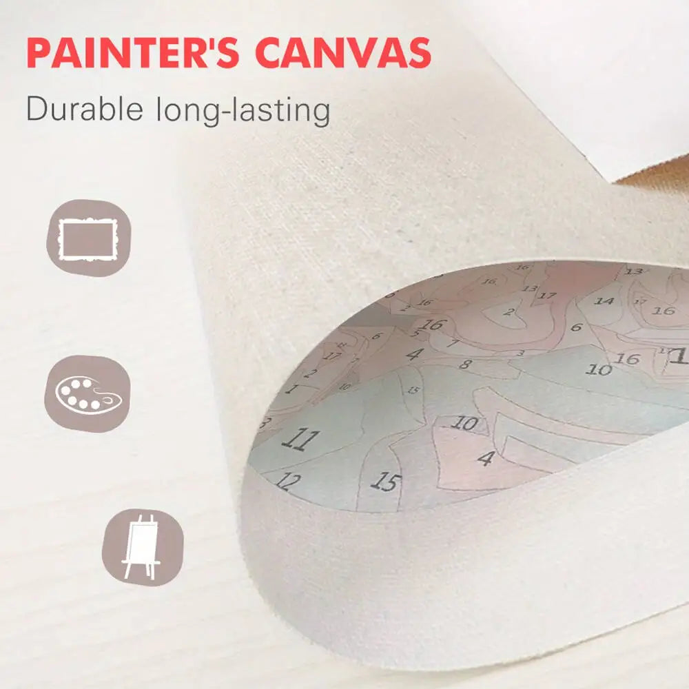 DIY Coloring By Numbers Boat Sailboat