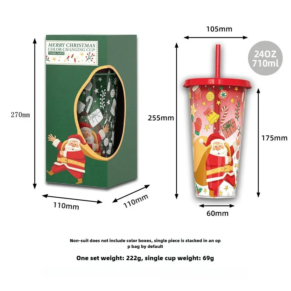 Christmas Santa Color Changing Cup