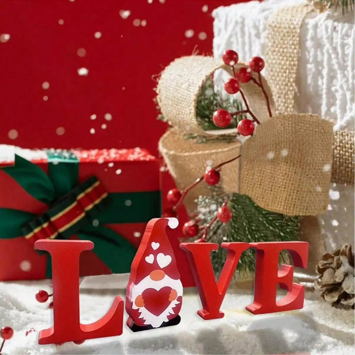 Wooden Desktop Ornaments Letters