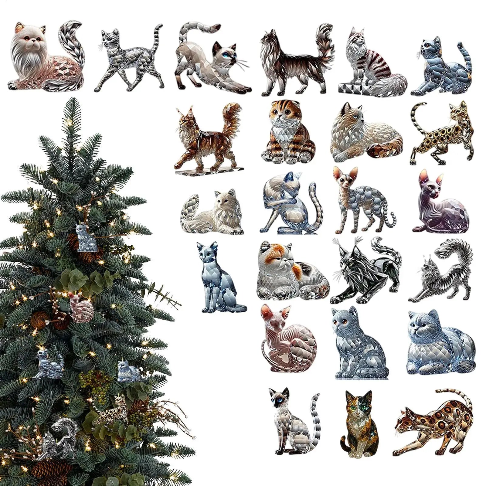 Cat Christmas 24 Days Christmas Advent Calendar
