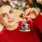 Christmas Coffee Cup acrylic Pendant