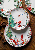 Christmas Ceramic Dinner Plate