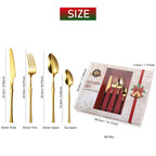 Christmas 24Pcs Cutlery