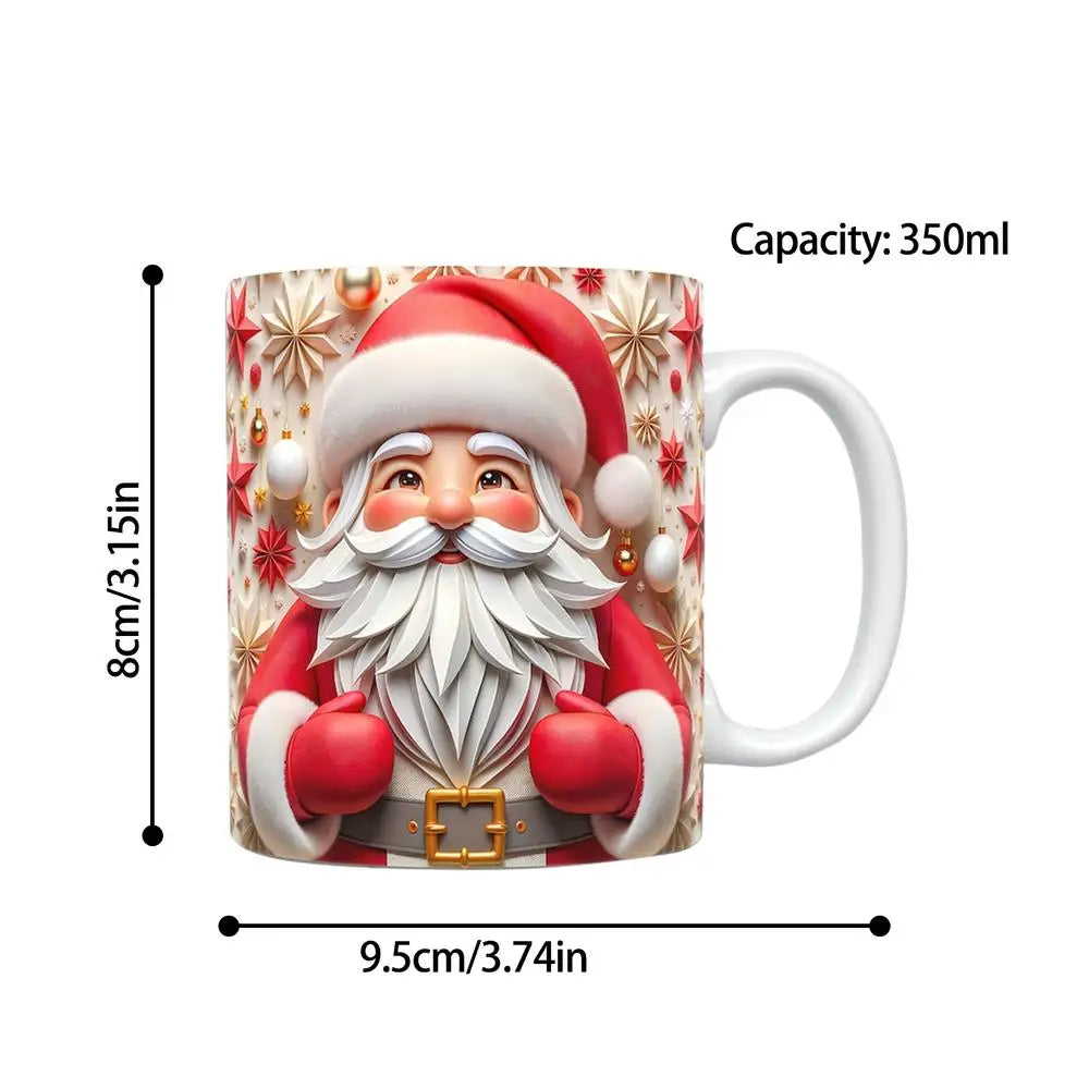 Christmas Mug Santa Mousse