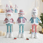 Christmas decorations - Santa Claus, snowmen, and reindeer, holiday decorations for Christmas, birthday parties, and holidays