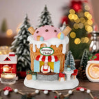 Light up Gingerbread Village House