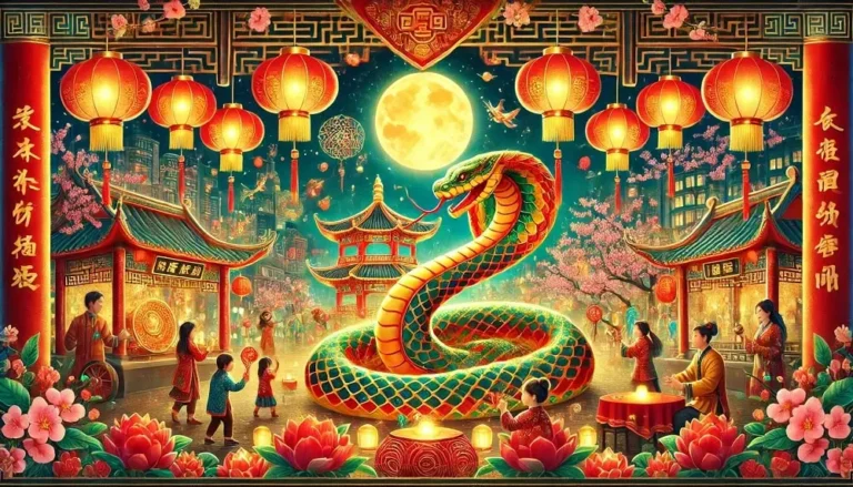 Nouvel An chinois 2025 : L'Année du Serpent de Bois