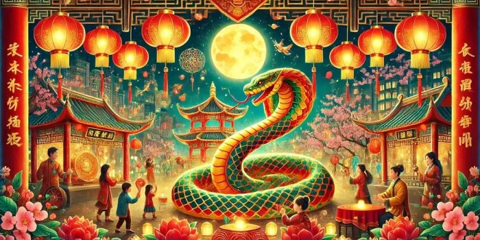 Nouvel An chinois 2025 : L'Année du Serpent de Bois